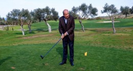 Cumhurbaşkanı Ersin Tatar, golf kupası ödül törenine katıldı