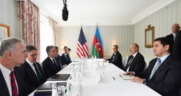 İlham Aliyev ABD Dışişleri Bakanı Antony Blinken ile görüştü