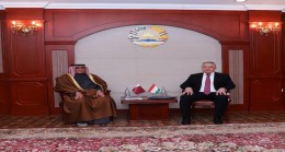 Katar Devleti’nin Tacikistan Büyükelçisi ile görüşme