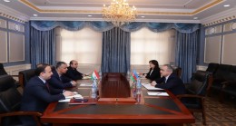 Bakan Birinci Yardımcısının Azerbaycan Büyükelçisi ile Görüşmesi