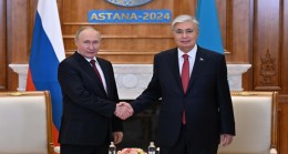 Глава государства провел встречу с Президентом России