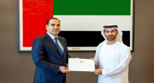 Presentation of copies of the Credentials to the UAE Undersecretary of the Ministry of Foreign Affairs