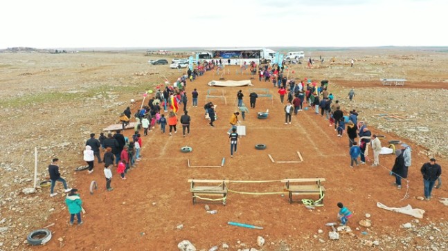 BÜYÜKŞEHİR HARRANLI ÇOCUKLARA UNUTAMAYACAKLARI BİR GÜN YAŞATTI