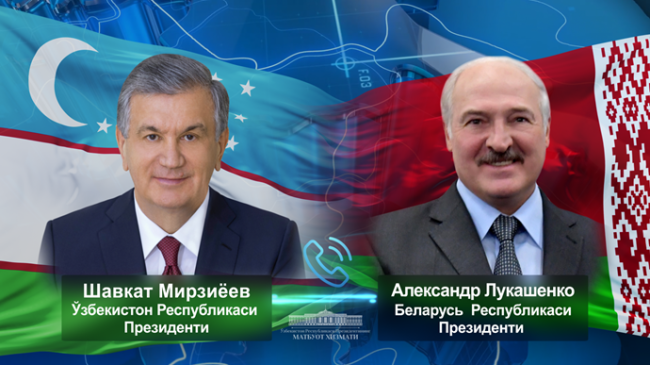 Ўзбекистон ва Беларусь Президенти амалий ҳамкорликни кенгайтириш масалаларини муҳокама қилдилар