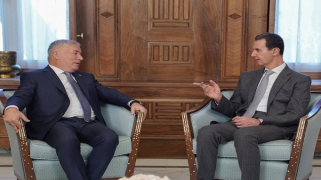 Meeting with the President of the Syrian Arab Republic