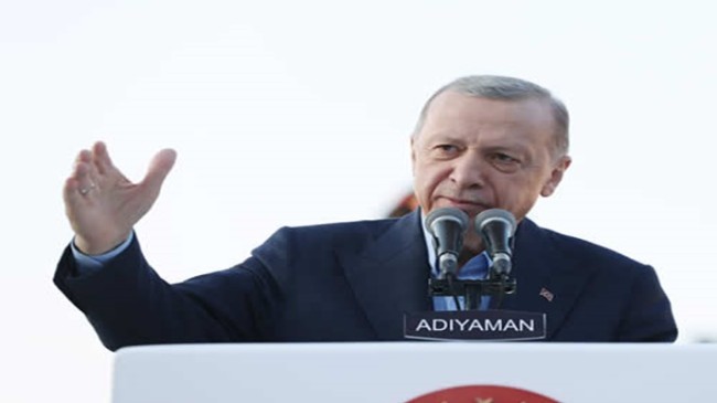 Cumhurbaşkanı Erdoğan, Adıyaman Yeni Afet Konutları Temel Atma Töreni’ne katıldı