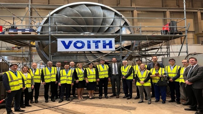 Visit of the official delegation of Tajikistan to the Headquarters of “VOITH Hydro”