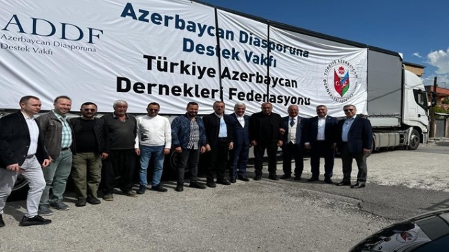 Azərbaycan Diasporuna Dəstək Fondu və TADEF Kahramanmaraşda zəlzələdən zərər çəkənlərə yardım edib