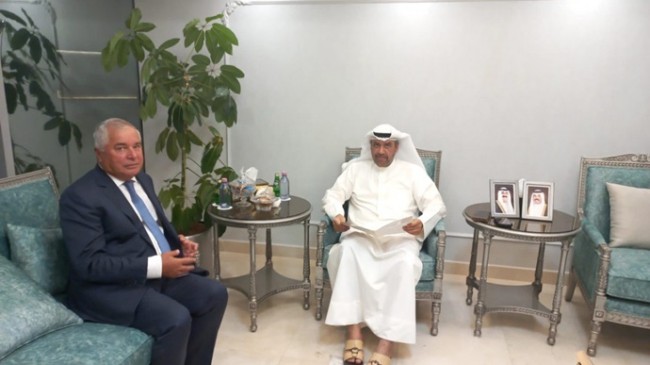 Kuveyt Başbakan Yardımcısı ve Savunma Bakanı ile görüşme