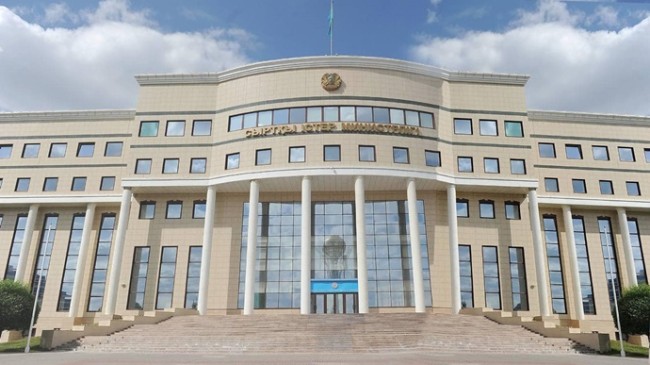Kazakistan Cumhuriyeti Dışişleri Bakanlığı’ndan açıklama