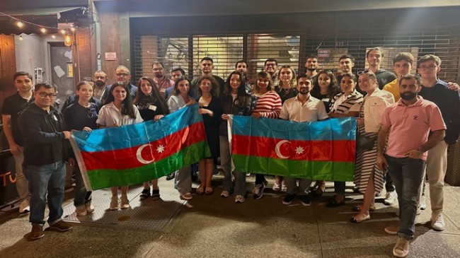 Nyu-Yorkda azərbaycanlı gənclər bir araya gəlib