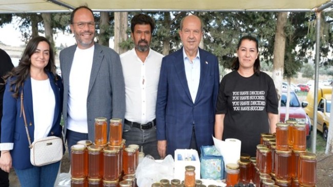 Cumhurbaşkanı Ersin Tatar, Topçuköy Bal Festivali’ne katıldı
