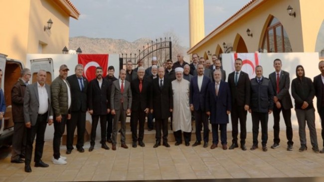 Cumhurbaşkanı Ersin Tatar, yoğun bir katılımla gerçekleşen Boğazköy Camisi açılış törenine katıldı