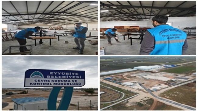Eyyübiye Belediyesi’nin Dev Tesisinde Üretim Başladı