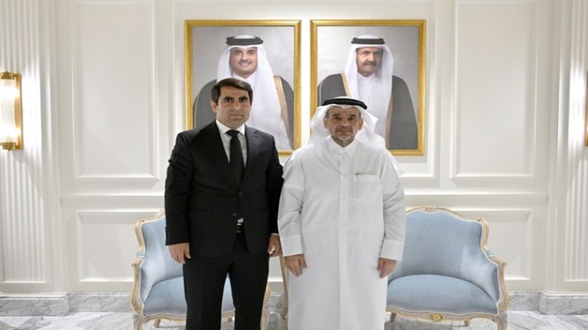 Meeting of the Ambassador with the Rector of Qatar University