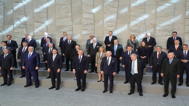 Cumhurbaşkanı Erdoğan, NATO Olağanüstü Devlet ve Hükûmet Başkanları Zirvesi’ne katıldı