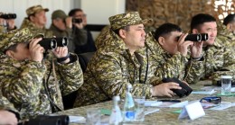 В Иссык-Кульской области проходит тактическое учение с использованием ударных беспилотников «Байрактар»
