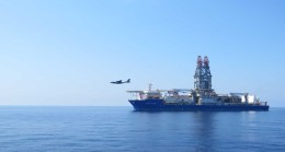 TCG BARTIN Korvetimiz ve Deniz Karakol Uçağımız, Yeni Sondaj Gemisine Refakat Görevi İcra Etti