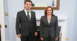 Премиерът Кирил Петков се срещна с вицепрезидента на САЩ Камала Харис