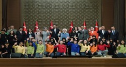 Emine Erdoğan, “Çevre Dostu 1000 Okul Projesi Ödül Töreni”ne katıld