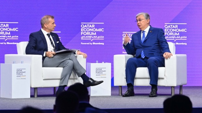 Kazakhstan President took part in a special panel session of the Qatar Economic Forum