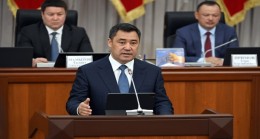 Выступление Президента Садыра Жапарова на завершающем первую сессию VII созыва Жогорку Кенеша заседании