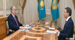 Глава государства принял председателя Центральной избирательной комиссии Нурлана Абдирова