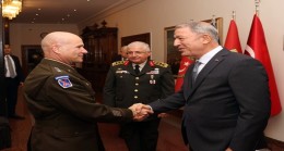 Millî Savunma Bakanı Hulusi Akar, NATO Avrupa Müttefik Yüksek Komutanı (SACEUR) Org. Christopher G. Cavoli’yi Kabul Etti