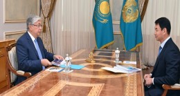 Глава государства принял акима Туркестанской области Дархана Сатыбалды