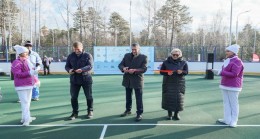 «Единая Россия» открыла «умную» спортплощадку в Красноярском крае