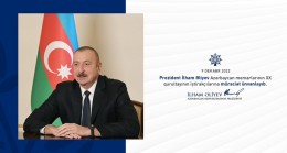 Azərbaycan memarlarının XX qurultayının iştirakçılarına