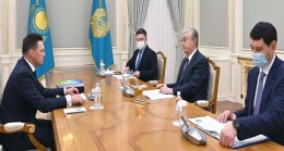 Касым-Жомарт Токаев принял председателя правления Евразийского банка развития Николая Подгузова