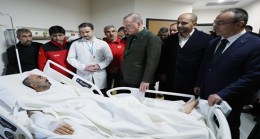 Cumhurbaşkanı Erdoğan, Kilis’te deprem bölgesinde incelemelerde bulundu