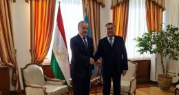 Встреча министров иностранных дел Таджикистана и Казахстана