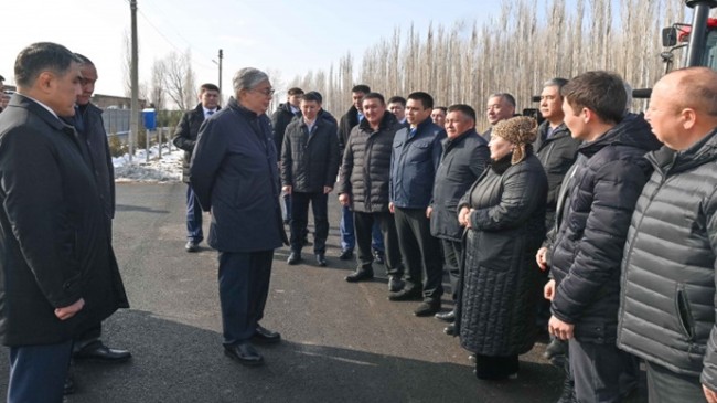 Президент посетил сельскохозяйственный производственный кооператив «Костобе-2019»