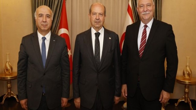 Cumhurbaşkanı Ersin Tatar, YÖKAK ve YÖDAK başkanlarını kabul etti