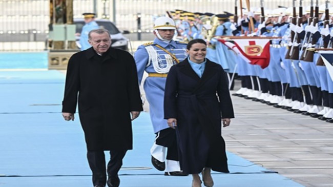 Macaristan Cumhurbaşkanı Novak Cumhurbaşkanlığı Külliyesinde