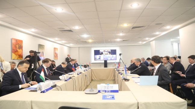 Участие делегации Республики Таджикистан на заседании Экономического совета СНГ в Москве