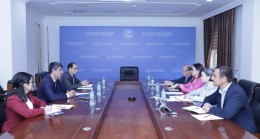 Meeting of the Deputy Minister of Foreign Affairs of the Republic of Tajikistan Sharaf Sheralizoda with the delegation of the World Bank mission