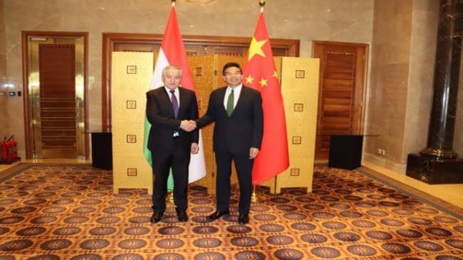 Meeting of the Minister with the Director of the China International Cooperation and Development Agency