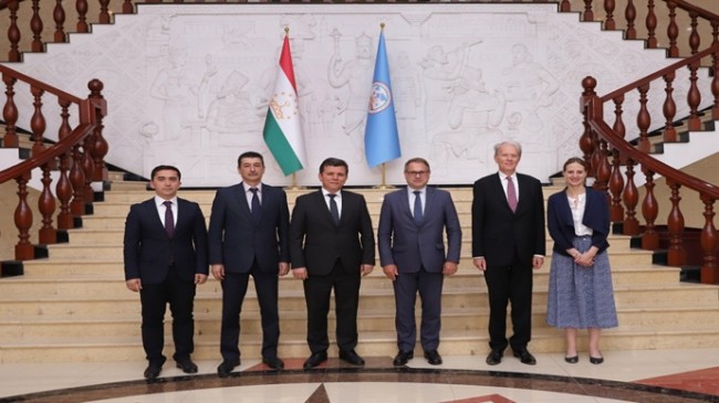 Political consultations between Tajikistan and France