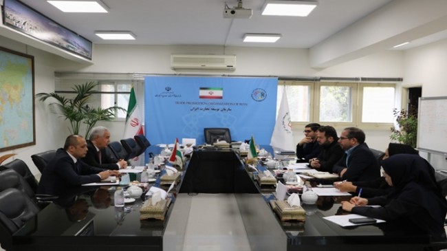 Meeting with Head of Trade Promotion Organization of Iran