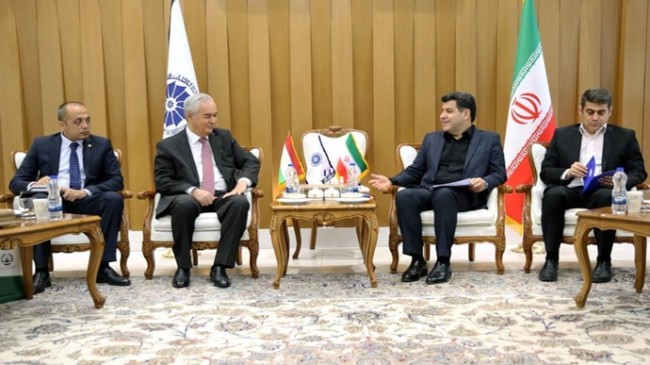 Meeting with the Head of Iran Chamber of Commerce, Industries, Mines and Agriculture