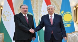 Devlet başkanı Tacikistan Cumhurbaşkanı ile görüştü
