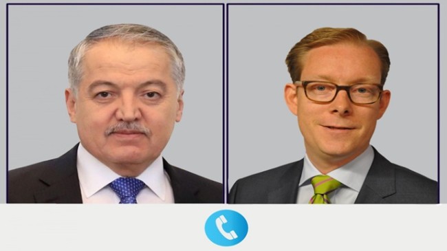 Phone conversation between the Ministers of Foreign Affairs of the Republic of Tajikistan and the Kingdom of Sweden