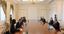 İlham Aliyev, Avrupa İmar ve Kalkınma Bankası heyetini kabul etti