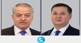 Kazakistan Dışişleri Bakanı ile telefon görüşmesi