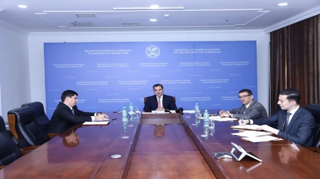 Meeting of Deputy Foreign Ministers of Central Asian countries with representative of the European Union