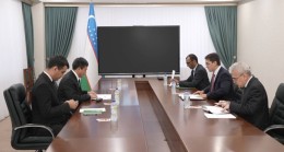 Türkmenistan Büyükelçisi ile Dışişleri Bakanlığı’nda görüşme gerçekleştirildi