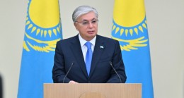 Devlet başkanı, Rus gazının Kazakistan topraklarından Özbekistan’a taşınmasının açılış törenine katıldı